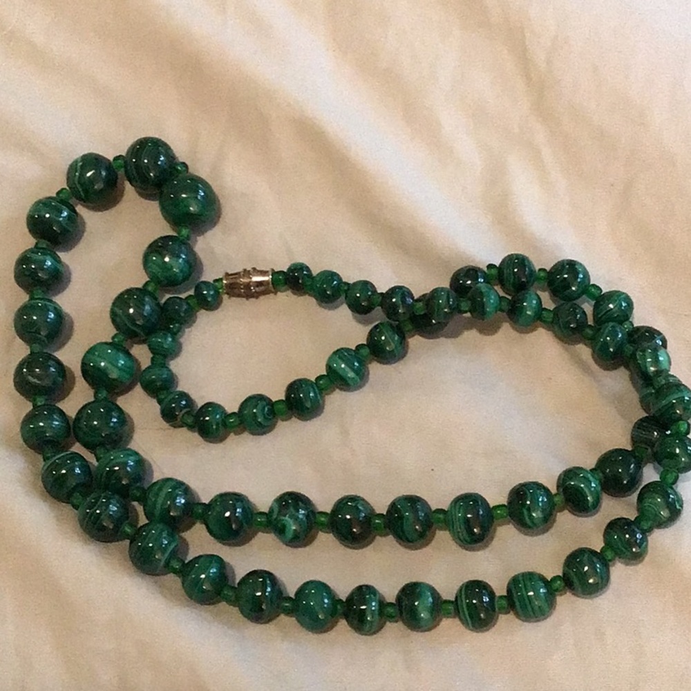 Gorgeous Malachite Necklace